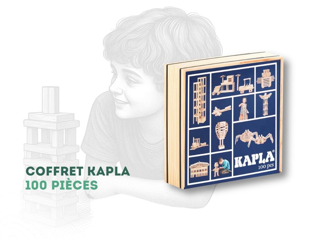 Classic box of 100 Kapla