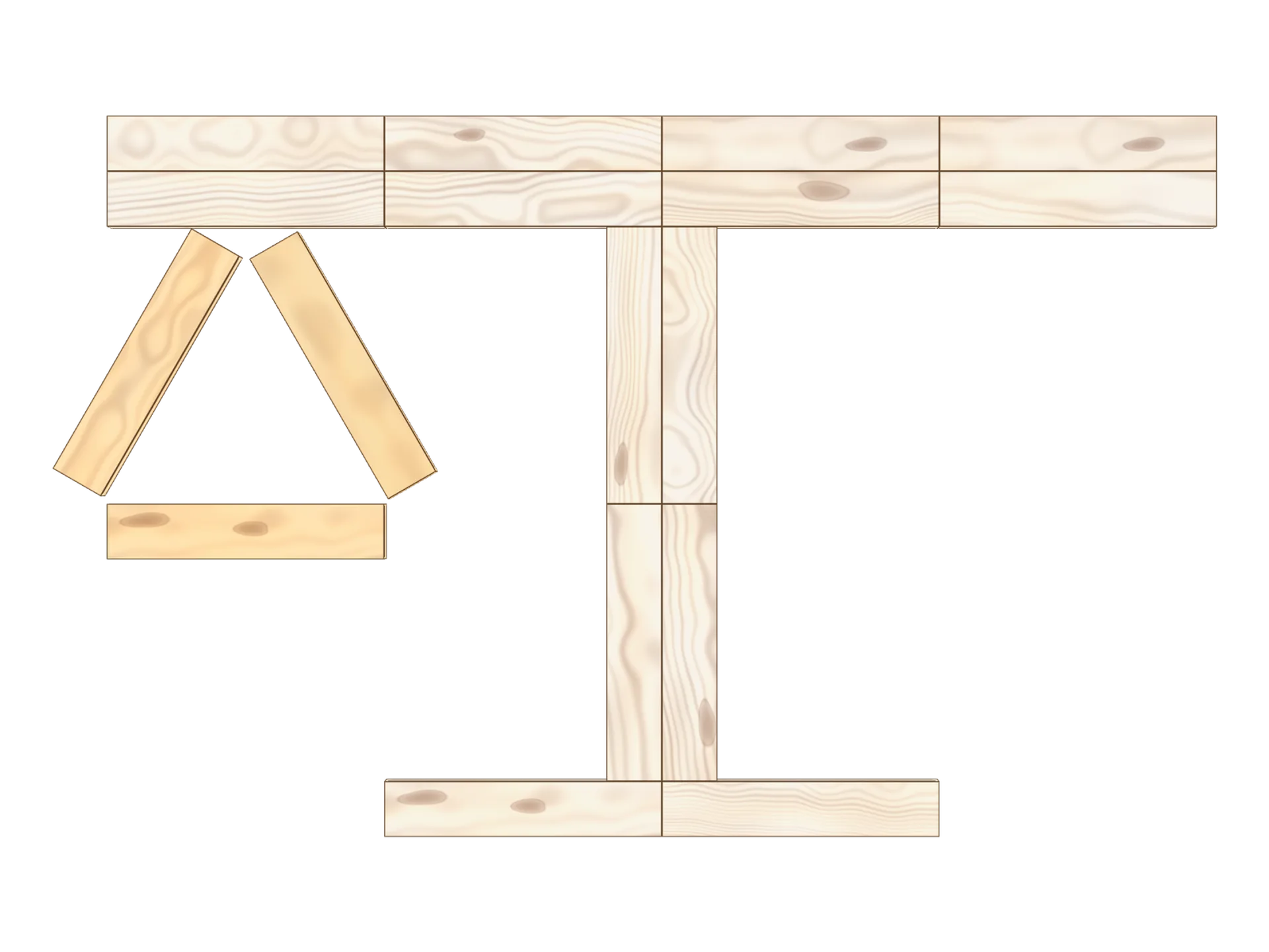 Étape 4 : accrocher le premier plateau