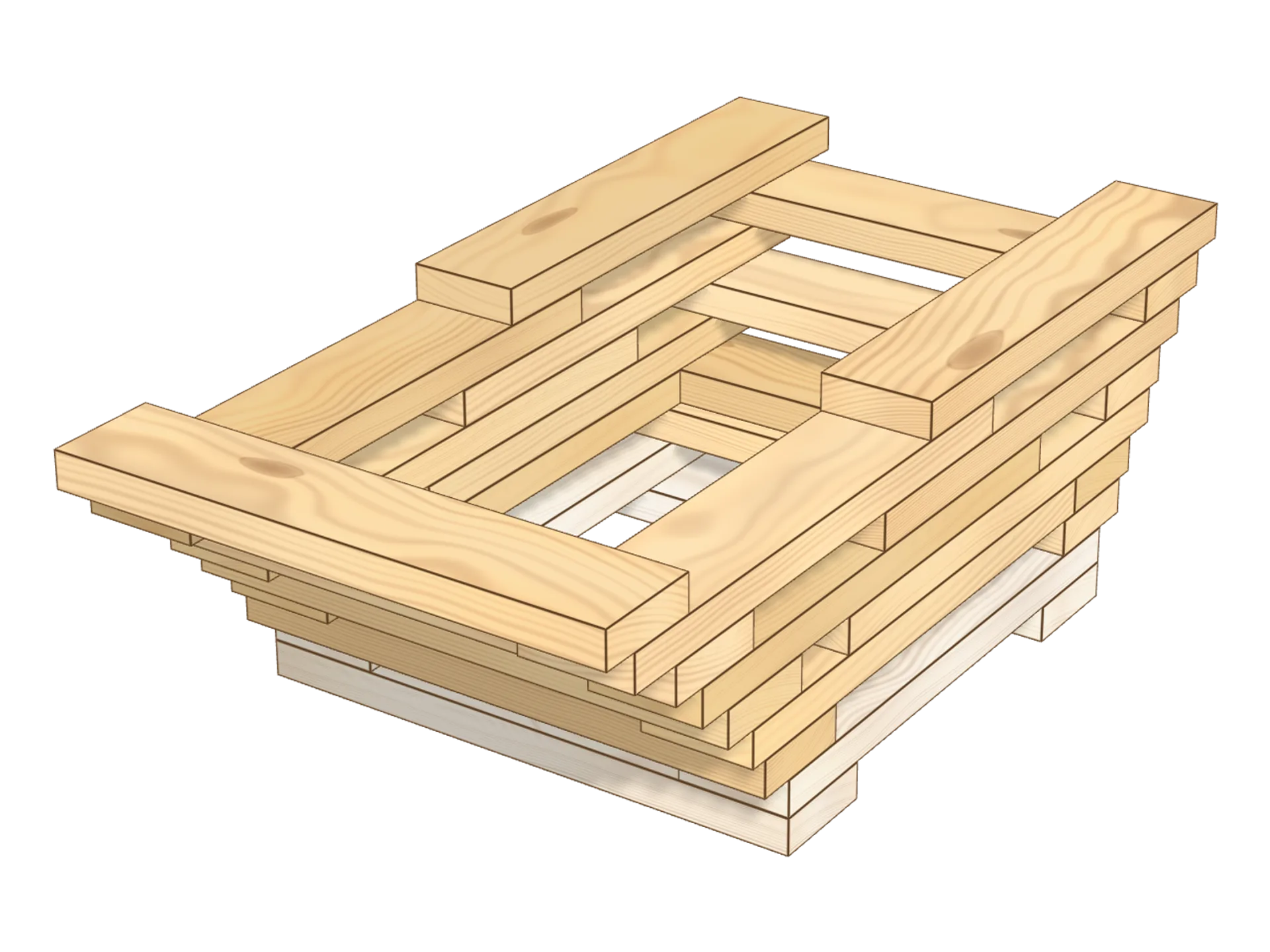 Step 2: slide the square