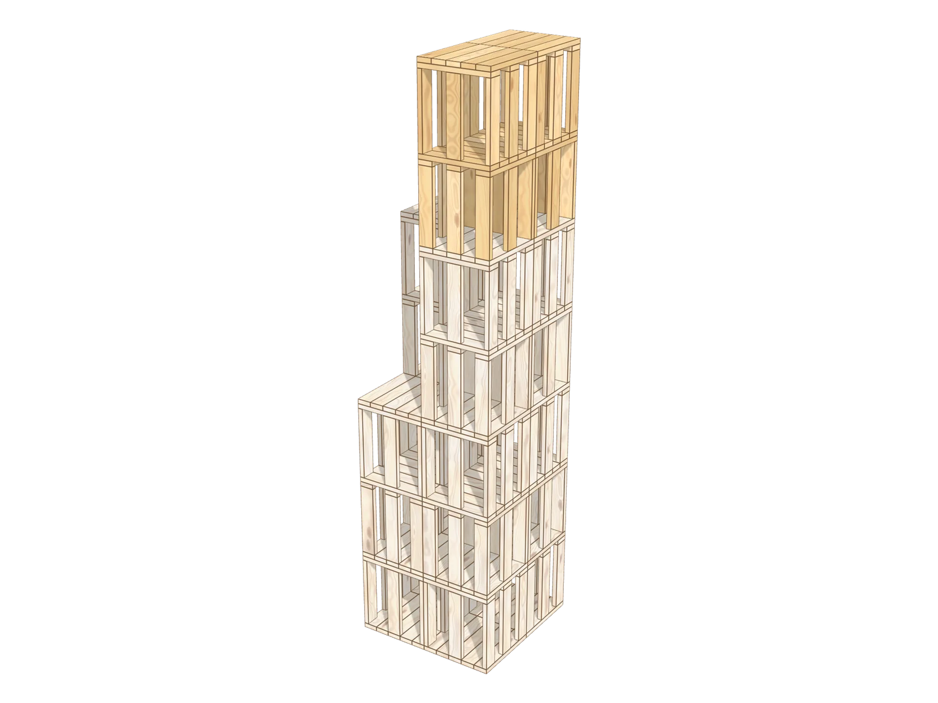 Step 7: floors 6 and 7